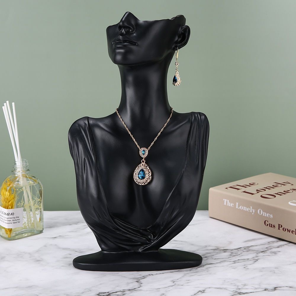 Body Jewelry Display Ideas - Stands pajangan kalung leher, manekin plastik,