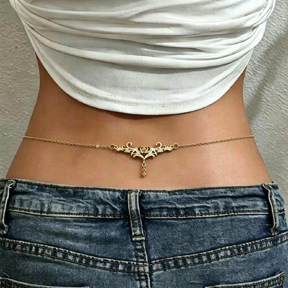 Body Jewelry - Rantai Pinggang Fashion Wanita Elegan dan
