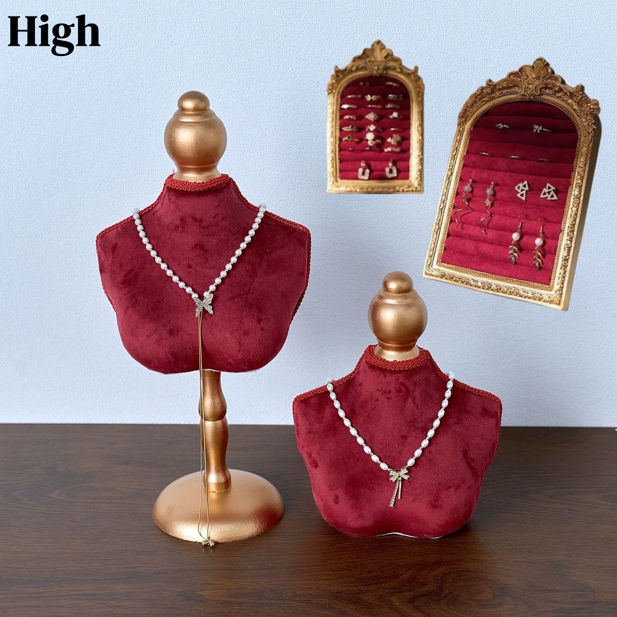 Body Jewelry Display Ideas - Stand Pajangan Kalung Grace, Organizer Rantai