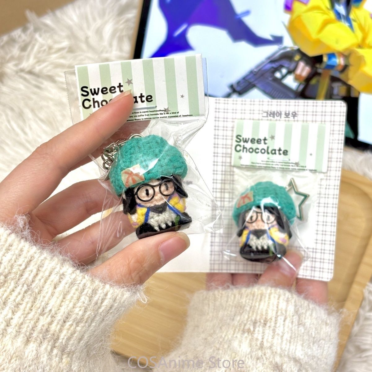 Body Jewelry - VALORANT Killjoy Game Cosplay Knit Body