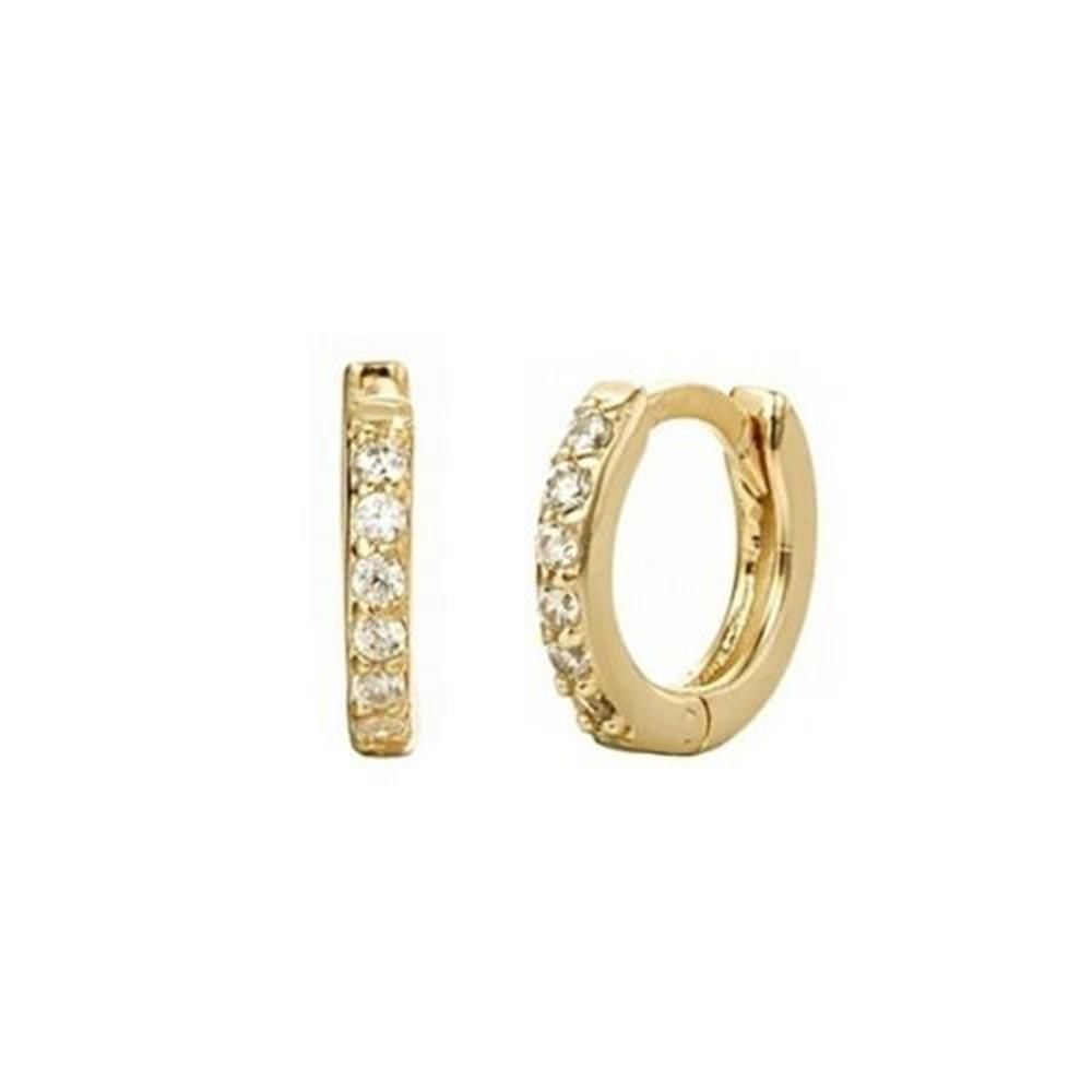Conch Earring Hoop - Anting Huggie Hoop Daith Conch Snug