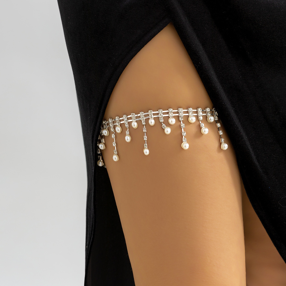 Rantai Kaki Mutiara Berhias Ma - Body Jewelry Leg Chain ulasan dan harga