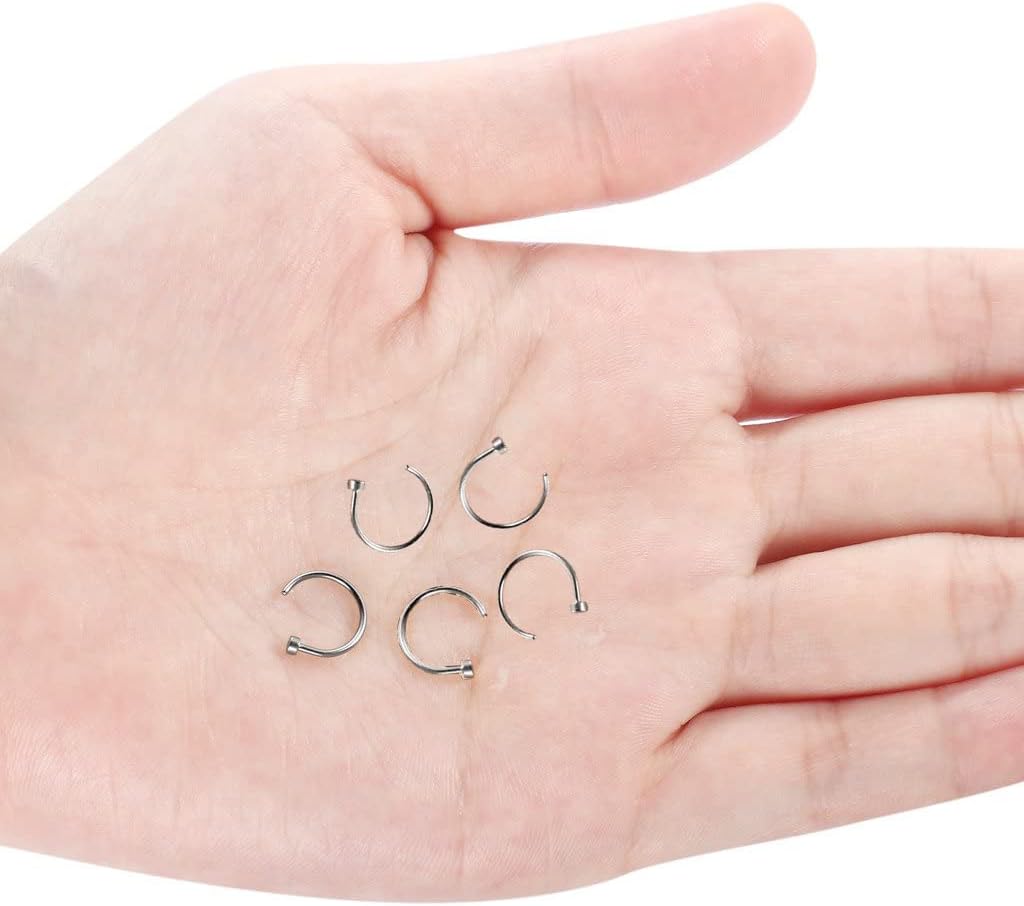 FASACCO 1 Buah Cincin Hidung B - Body Jewelry Men ulasan dan harga