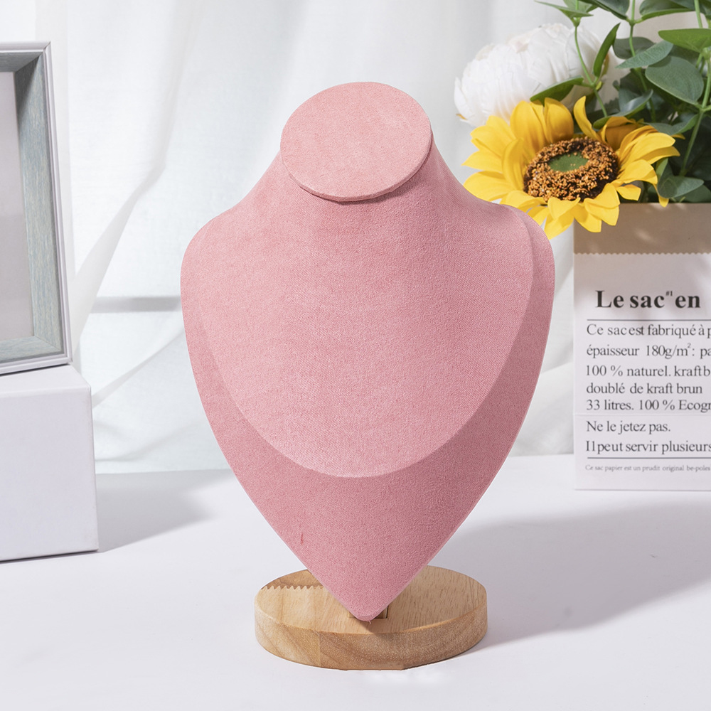 Manekin kayu untuk kalung tamp - Body Jewelry Display Ideas ulasan dan harga