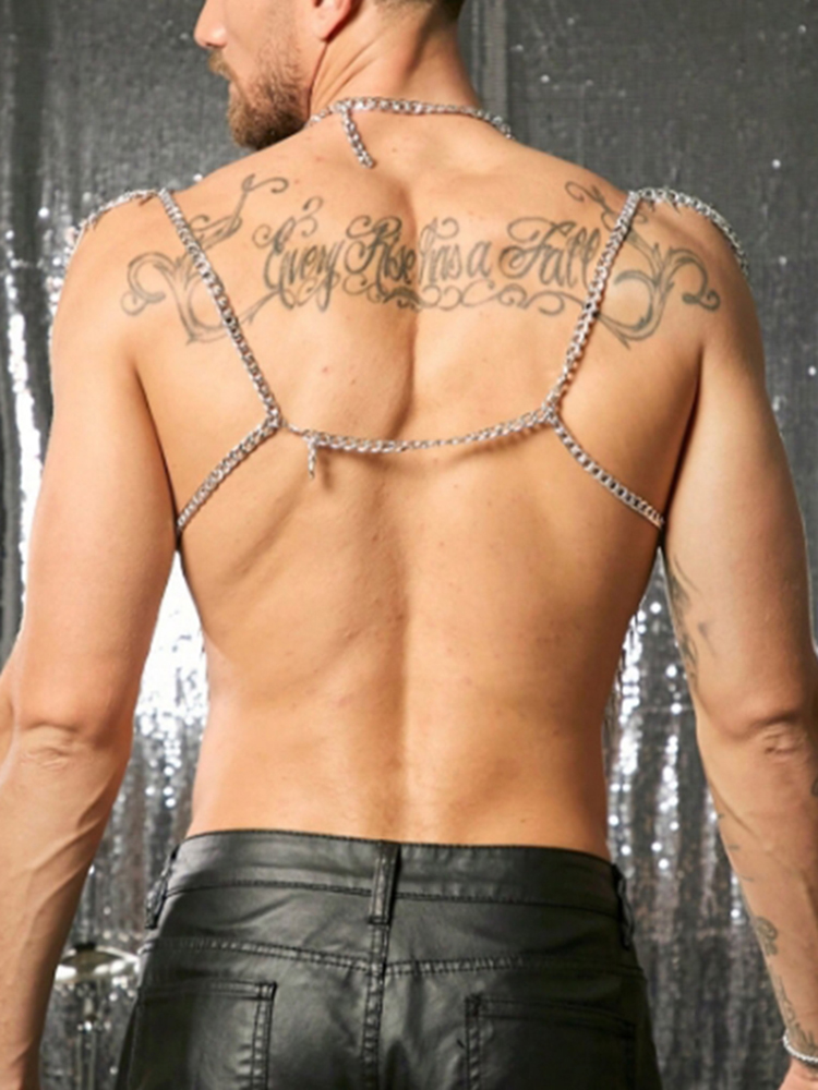 Rantai Tubuh Model Rumbai Seks - Body Jewelry Men ulasan dan harga