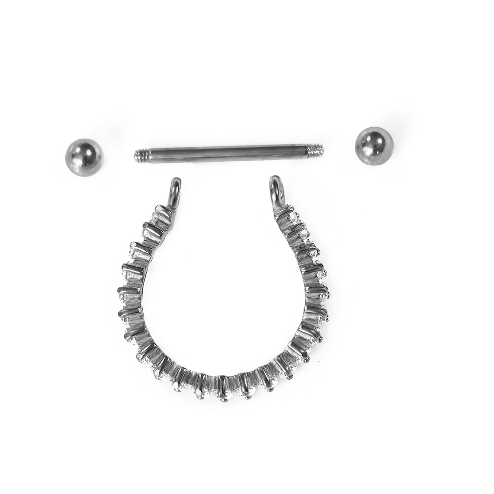100% 316L anting lingkaran Baj - Conch Earring Hoop ulasan dan harga