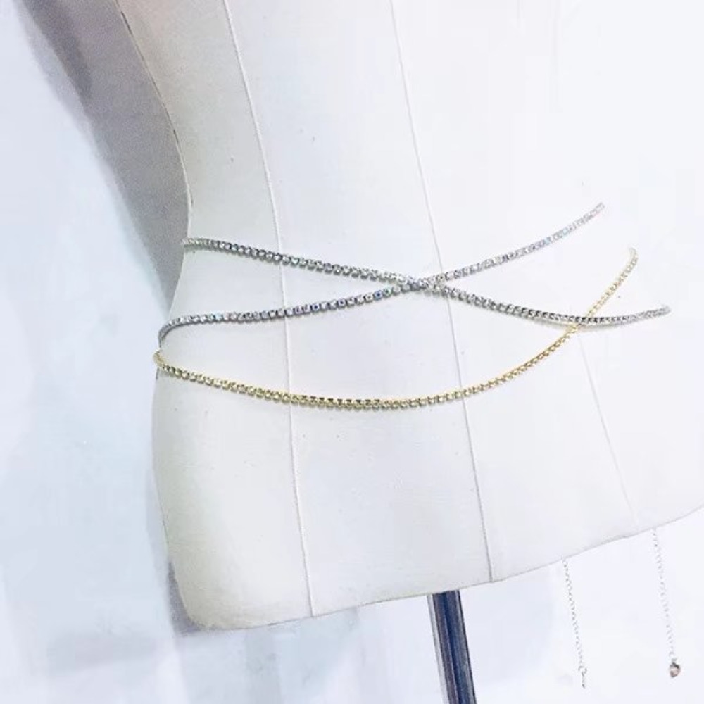 Rantai Pinggang Rantai Cakar B - Body Jewelry For Sale ulasan dan harga
