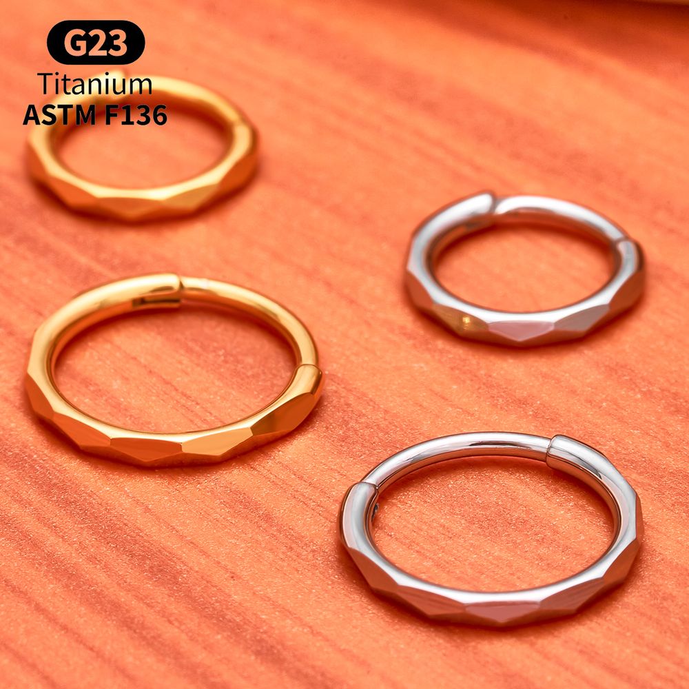 Anting-anting titanium G23 den - Conch Earring Hoop ulasan dan harga