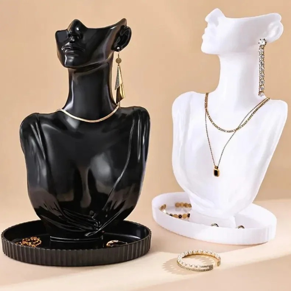 Stands pajangan kalung leher,  - Body Jewelry Display Ideas ulasan dan harga