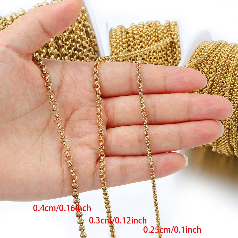 1 Meter Rantai Lingkaran Kecil - Body Jewelry ulasan dan harga
