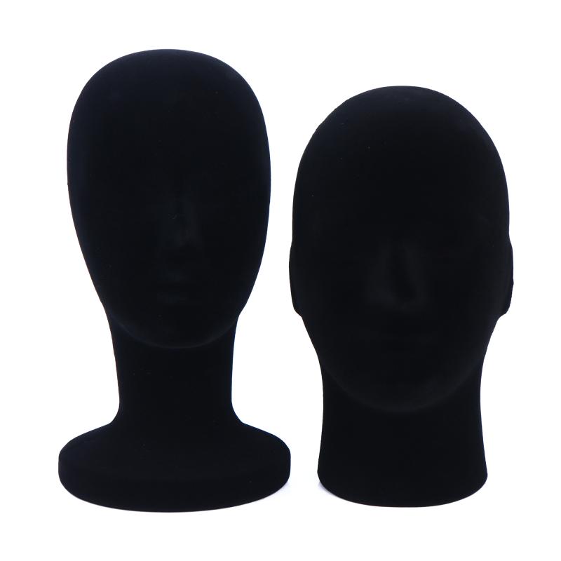 Kepala Manekin Beludru Hitam L - Body Jewelry Shop ulasan dan harga