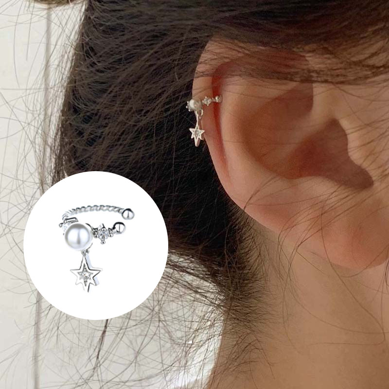 Anting-anting manset telinga t - Conch Earring Hoop ulasan dan harga