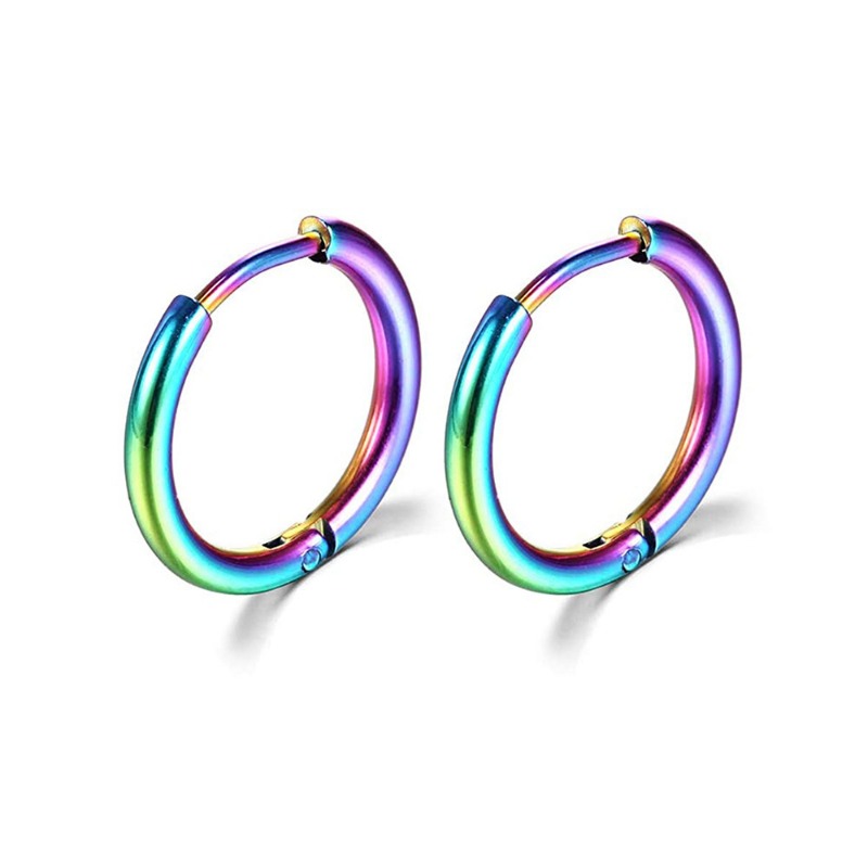 Anting-anting Hoop kecil baja  - Conch Earring Hoop ulasan dan harga