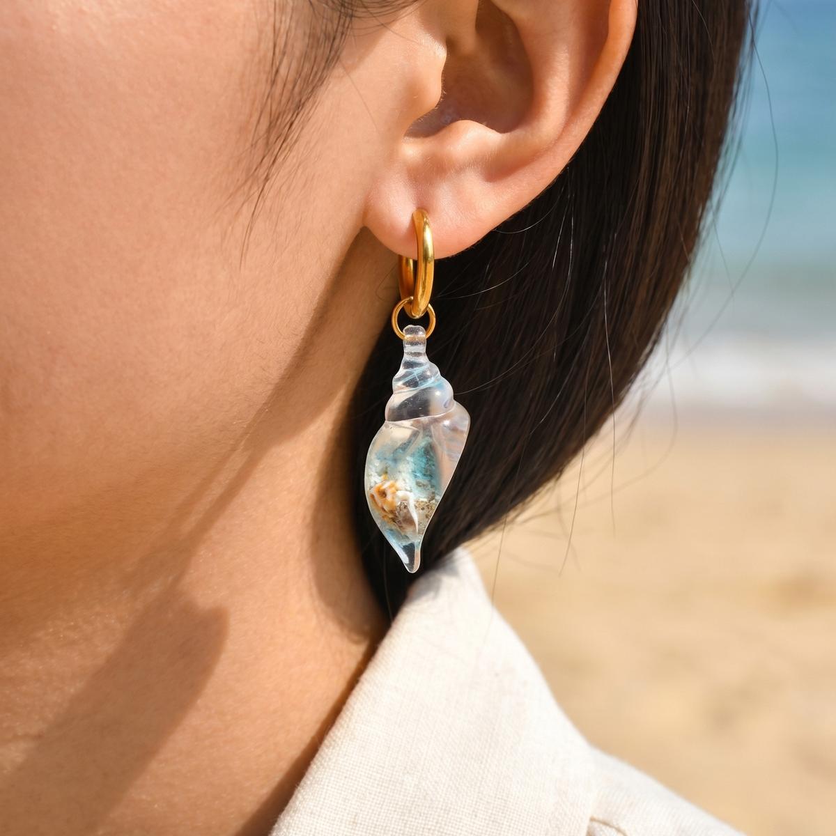 Anting-anting Hoop Conch untuk - Conch Earring Hoop ulasan dan harga