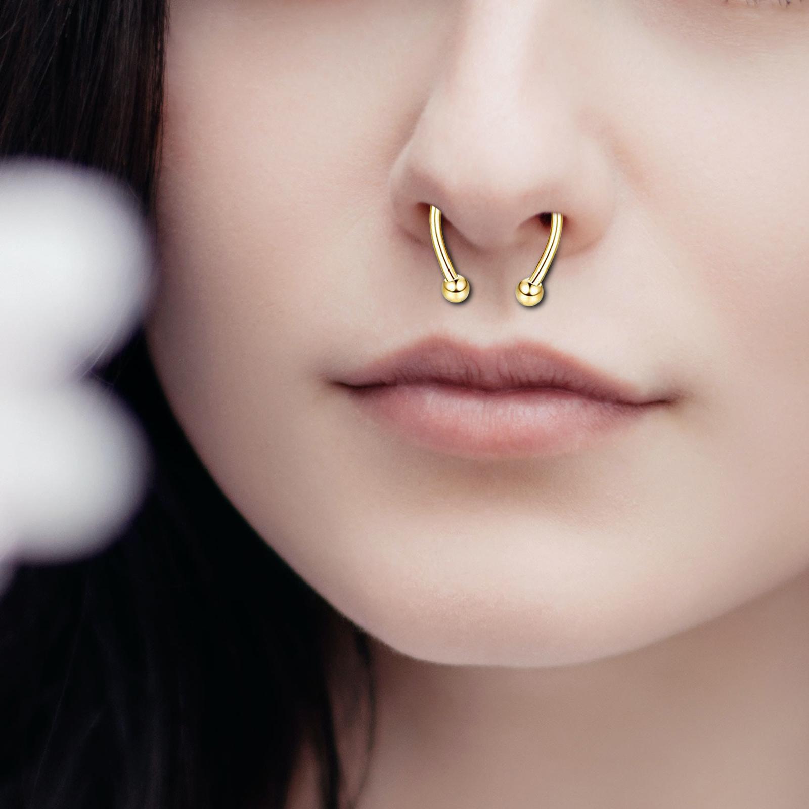 Cincin Hidung Palsu Magnetik S - Body Jewelry Shop ulasan dan harga