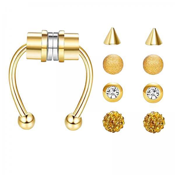 Cincin Hidung Palsu Magnetik S - Body Jewelry Shop ulasan dan harga