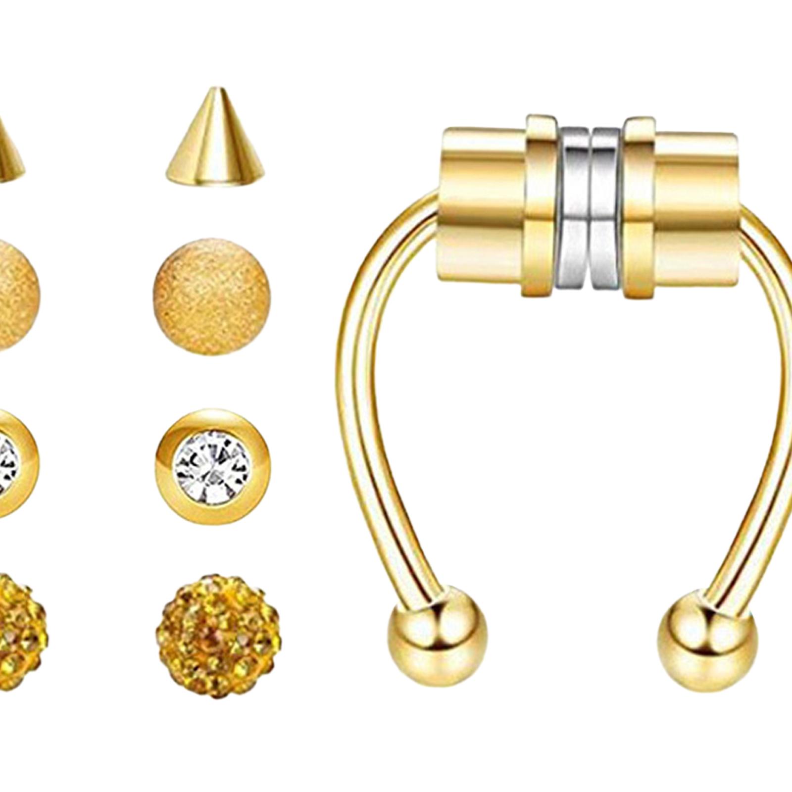 Cincin Hidung Palsu Magnetik S - Body Jewelry Shop ulasan dan harga