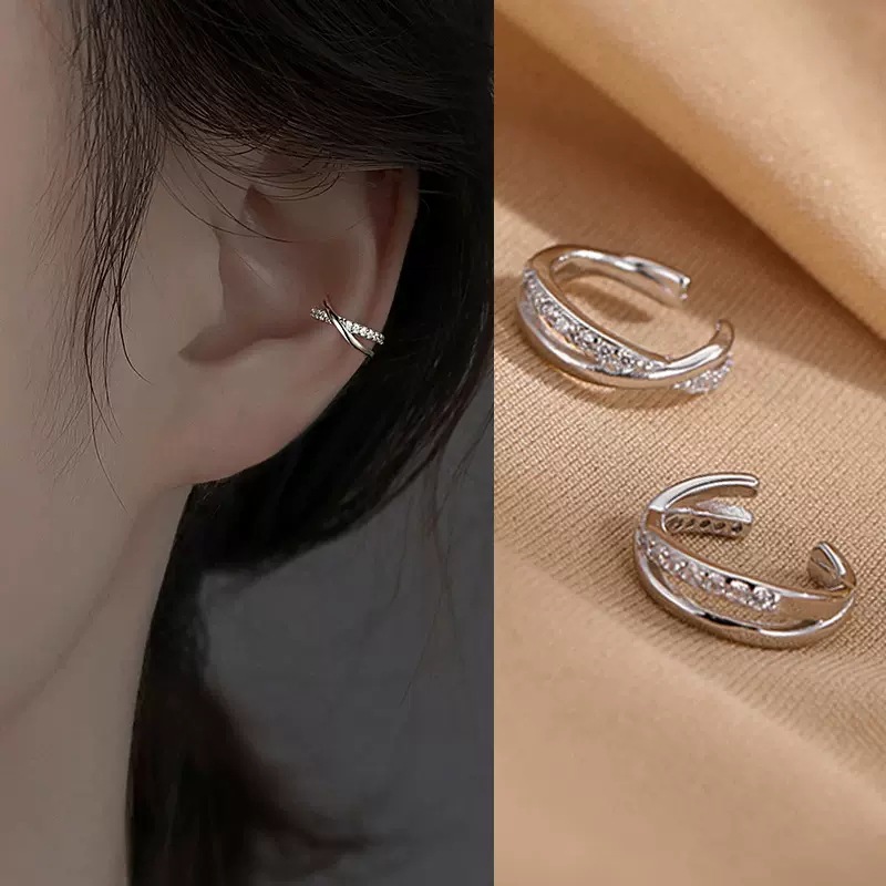 Anting-anting Cuff Gaya Popule - Conch Earring Hoop ulasan dan harga