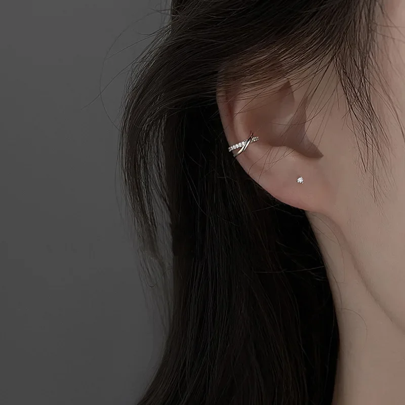 Anting-anting Cuff Gaya Popule - Conch Earring Hoop ulasan dan harga
