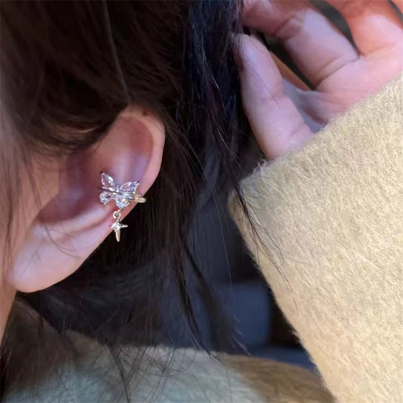 1 Buah Anting Mode Baru Kuku T - Conch Earring Hoop ulasan dan harga