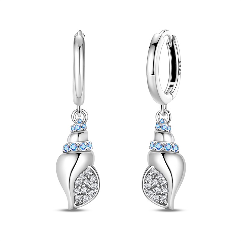 Anting Wanita Perak Sterling 9 - Conch Earring Hoop ulasan dan harga