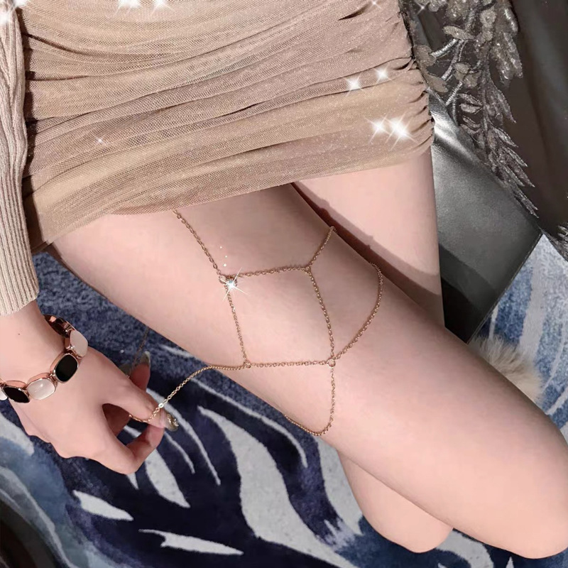 Rantai Bikini, Aksesoris Berli - Body Jewelry Leg Chain ulasan dan harga