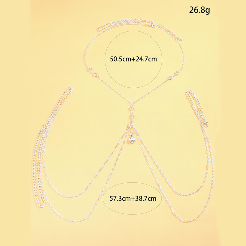 Rantai Tubuh Wanita Warna Pera - Body Jewelry For Sale ulasan dan harga