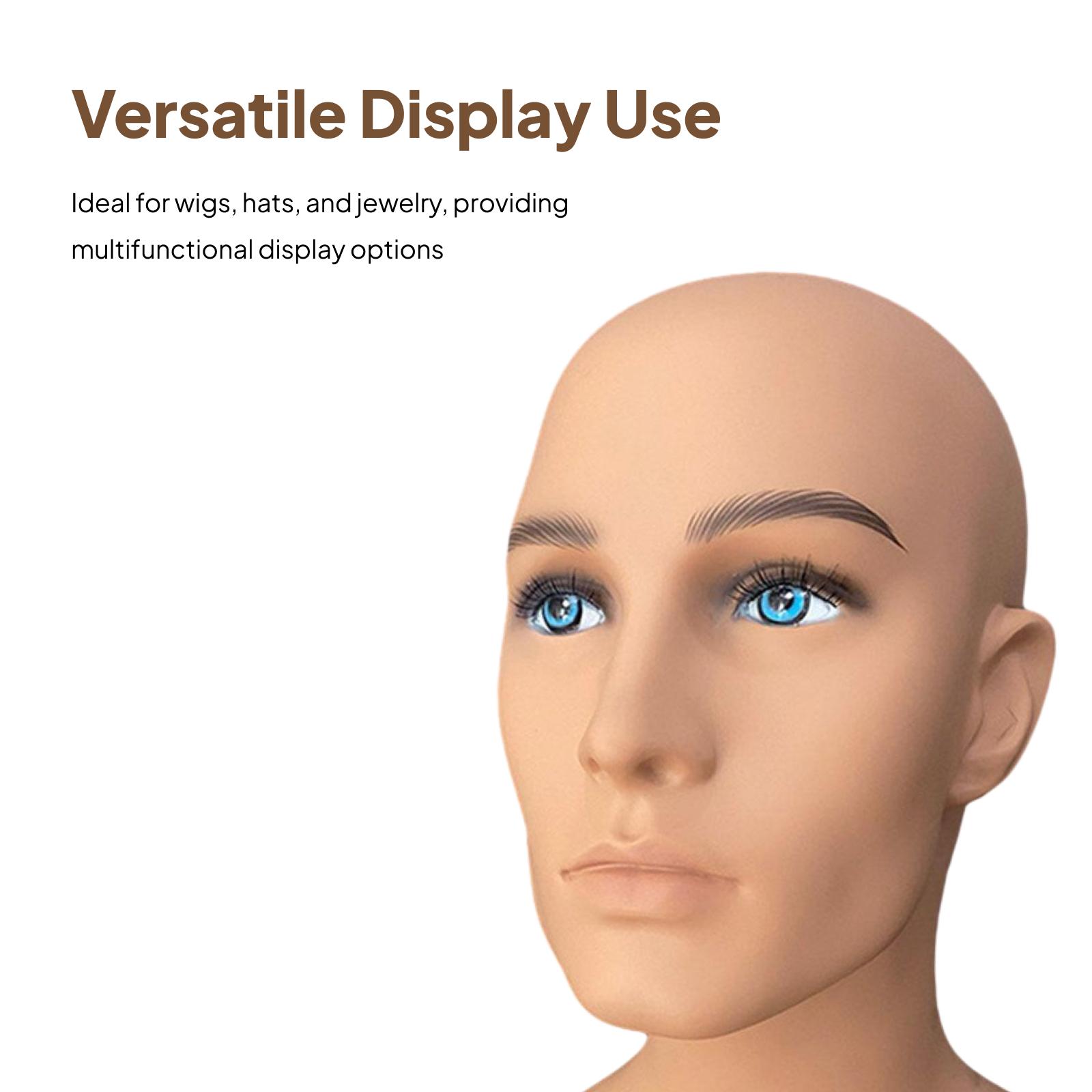 Kepala Manekin Pria Kepala Man - Body Jewelry Display Ideas ulasan dan harga